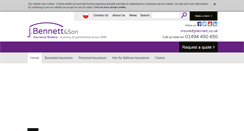 Desktop Screenshot of jbennett.co.uk